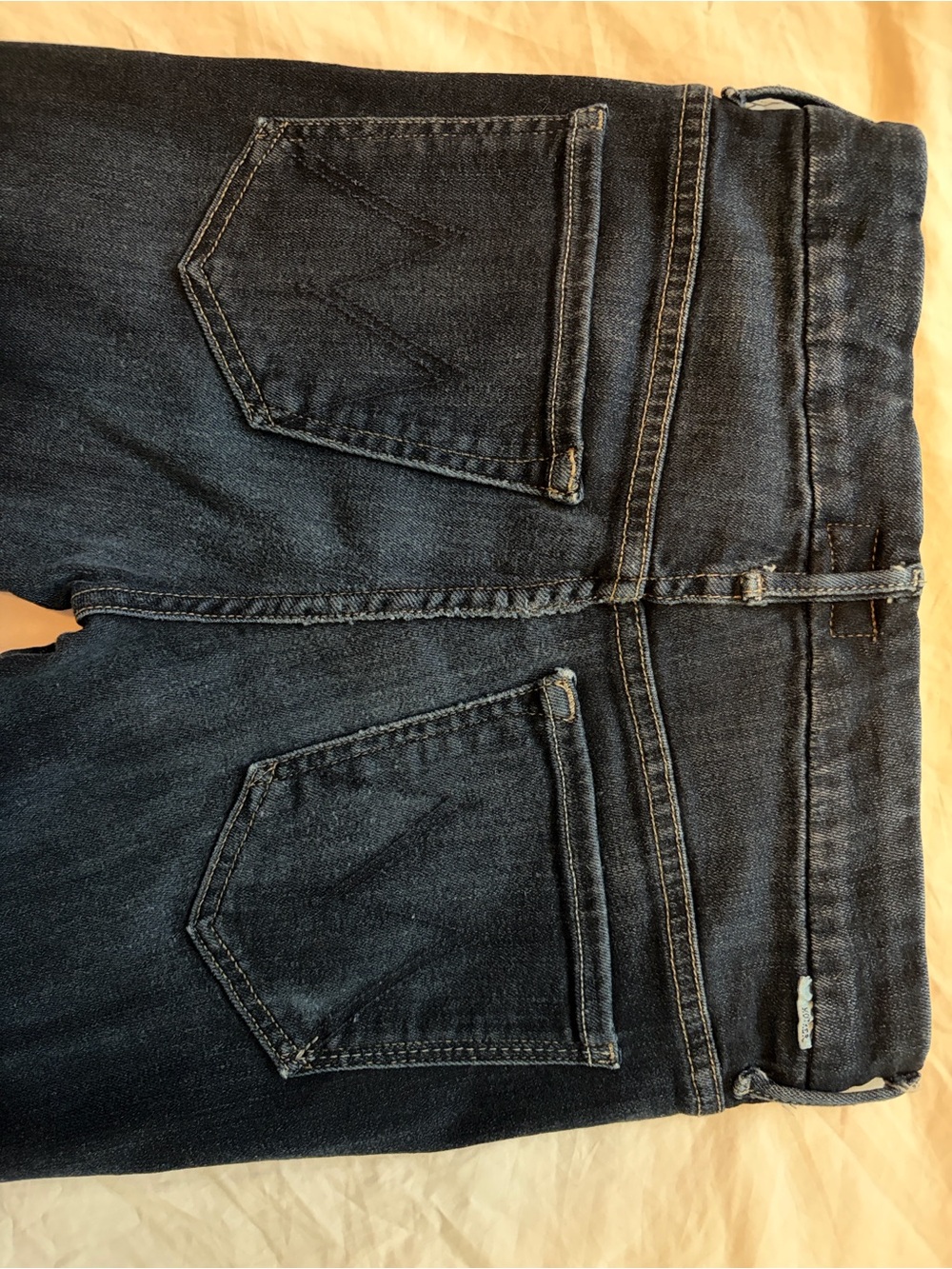 MOTHER Dark Blue Denim Jeans